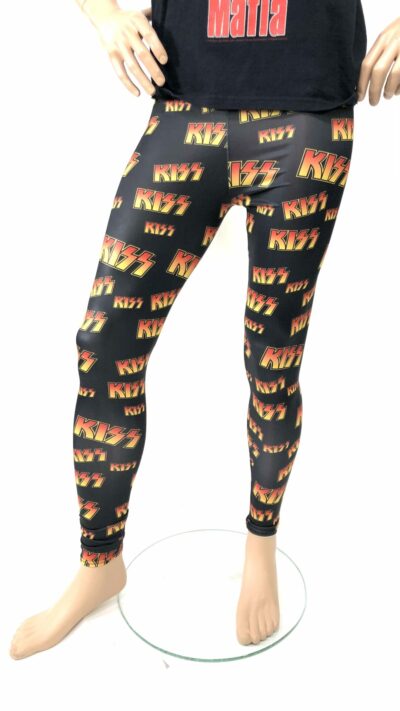 Hårdrockskläder tights Kiss